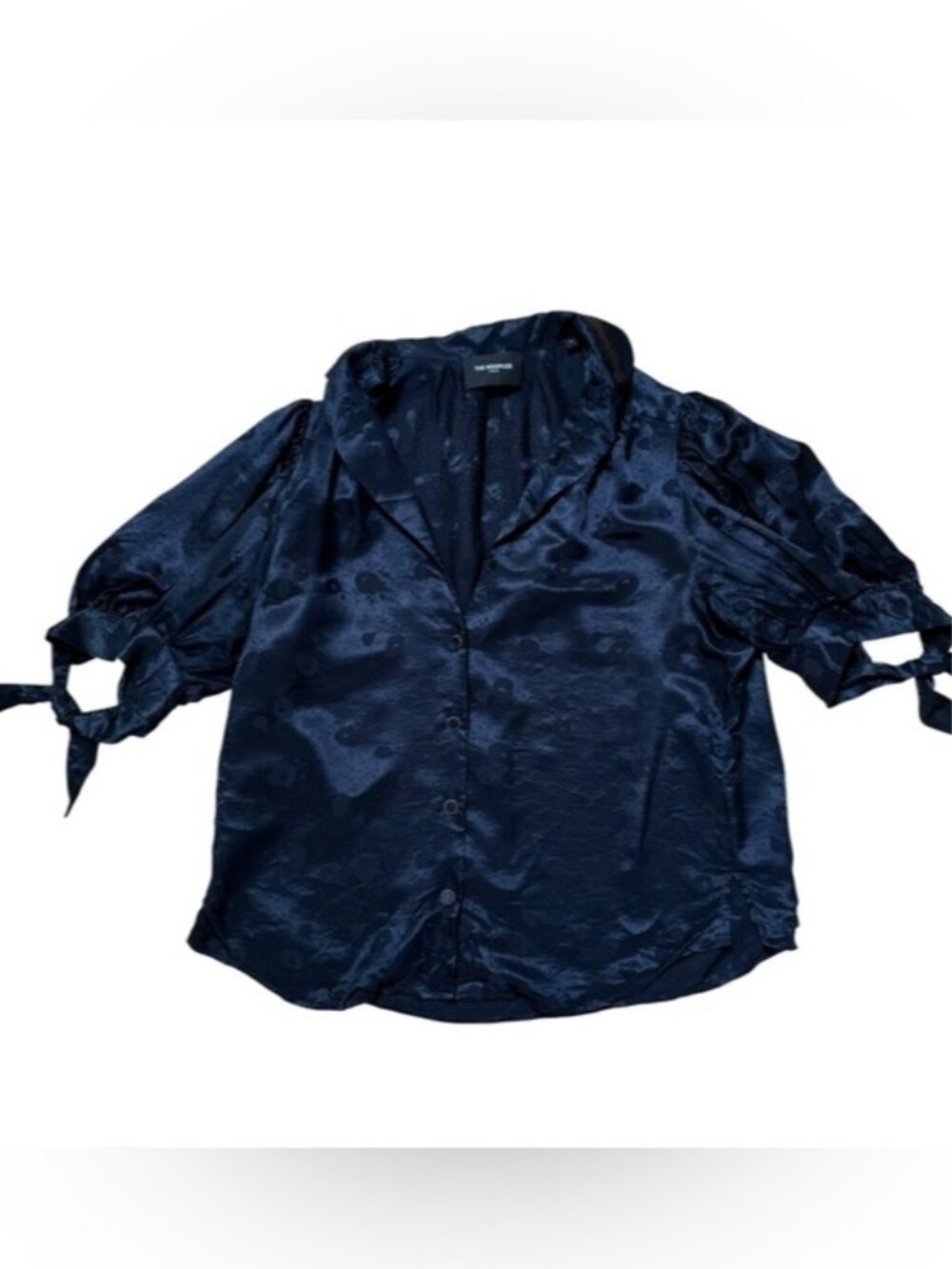 The Kooples Navy Blouse Top Size 2